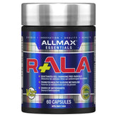 ALLMAX R+ALA Alpha Lipoic Acid supplement bottle front view