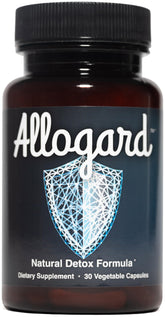 Allogard Natural Supplement 30 Vegetable Capsules front view