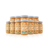 ALLWELLO Turmeric Wellness Shot front view in glass bottle