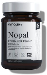 AMALTH Nopal Cactus Extract Capsules 1000mg front view