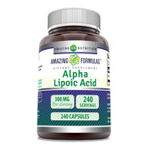 Amazing Nutrition Alpha Lipoic Acid 300 mg Supplement bottle front view