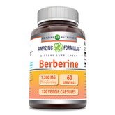 Amazing Nutrition Berberine 1200 Mg Supplement bottle front view