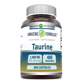 Amazing Nutrition Taurine 1000 Mg Supplement front view with packaging