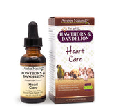 AMBER NATURALZ Hawthorn Herbal Supplement bottle front view