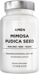 Amen Mimosa Pudica Seed supplement bottle front view