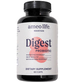 Ameo Life Probiotic Supplement 60 Capsules front view