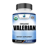 American Standard Supplements Valerian 90 Capsules front view