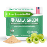 Amla Green 20X concentrated amla supplement front view