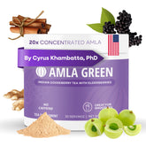 Amla Green Amla Powder Supplement front view packaging