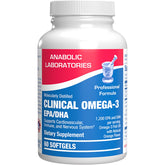Anabolic Laboratories Omega-3 Fish Oil 1200mg front view