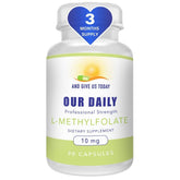AND GIVE US TODAY OUR DAILY L-Methylfolate 5-MTHF Capsules front view