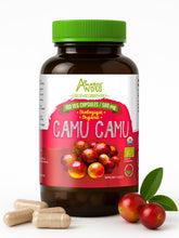 ANDES Camu Camu Vitamin C 500mg capsules front view