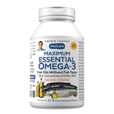 ANDREW LESSMAN Maximum Essential Omega-3 50g soft-gel capsules front view