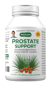 ANDREW LESSMAN Saw Palmetto Supplement front view