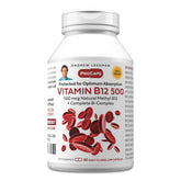 ANDREW LESSMAN Vitamin B12 Methylcobalamin 500 mcg Capsules front view