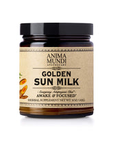 Anima Mundi Golden Sun Milk Turmeric Powder front view packaging