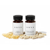 ANYA Postnatal Multivitamin front view with packaging