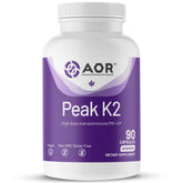 AOR Peak K2 Multivitamin 15mg Vitamin K2 MK-4 front view
