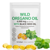 APCKFLEE Oregano Oil Capsules 120 softgels front view