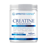 Approved Science Creatine Monohydrate Powder front view