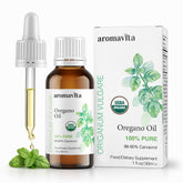 AROMAVITA Oregano Oil 100ml front view