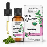 AROMAVITA Oregano Oil Liquid Supplement 30g front view