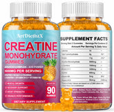 ArtDietistX Creatine Monohydrate Gummies front view with packaging