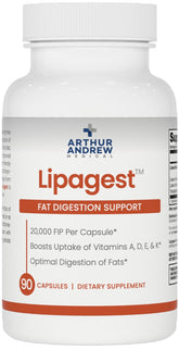 Arthur Andrew Medical Lipagest Multi-Enzyme Supplement front view