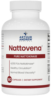 Arthur Andrew Medical Nattovena Multi-Enzyme Supplement 200mg front view