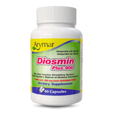 Arymar Diosmin Plus 900 supplement bottle front view with 60 capsules