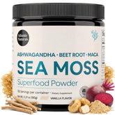 Atlantic Naturals Irish Sea Moss Superfood Powder front view
