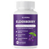 Aultink Elderberry Supplement 60 Capsules front view