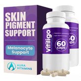 AURA VITAMINS Vitiligo Capsules 60 count front view