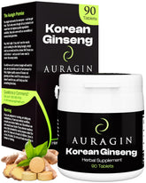Auragin Korean Red Ginseng 27g front view packaging