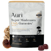 Auri Mushroom Gummies front view packaging