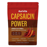 Aurivita Cayenne Pepper Softgels 240 count front view