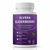 Awjsde Elvera Elderberry Capsules bottle front view