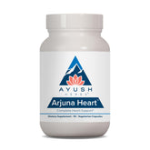 Ayush Herbs Arjuna Heart Supplement bottle front view