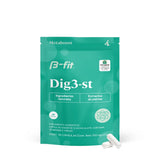 B-fit Turmeric Herbal Supplement 60 capsules front view