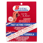 B Total Sublingual Vitamin B12 twin pack front view with berry flavour