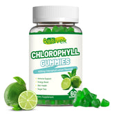 Babivek Chlorophyll Gummies 400mg front view with packaging