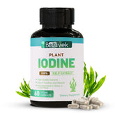Babivek Iodine Supplement 60 Vegan Capsules bottle front view