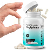 Balancebreens Magnesium Glycinate 200mg 120 capsules front view