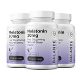 Balancebreens Melatonin 20mg Sleep Supplement bottle front view