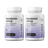 Balancebreens Melatonin 20mg Sleep Tablets front view