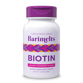 BariMelts Biotin Supplement 5000 mcg front view packaging
