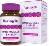 BariMelts Muscle Support Caplets front view with packaging