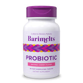 BariMelts Probiotic Tablets for Women cherry flavour front view