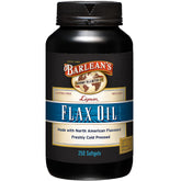 Barlean's Flax Seed Oil Softgels front view packaging