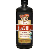 Barlean's Organic Flax Seed Oil 907g front view